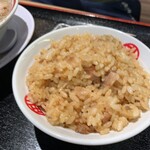 田中そば店 - チャーシューご飯
