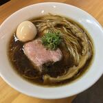 らぁ麺 はんにゃ - らぁ麺 はんにゃ(岡山県岡山市北区野田屋町)鶏ラーメン ※未販売&値段未定・味玉100円