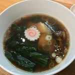 らぁ麺 はんにゃ - らぁ麺 はんにゃ(岡山県岡山市北区野田屋町)昆布水つけ麺