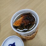 やなぎ - ヒレ酒1杯目700円(税別) 202001