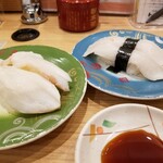 回転寿し トリトン - タコ足・タコ頭。