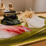 鮨 みずかみ  - 鳴門の沖ぼら、青森の平目