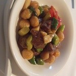 牛フィレマカダミアナッツ炒め