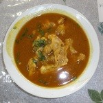 カシミール - 日替わりのパヤ（山羊の足カレー）