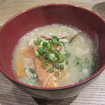 保丸 - お通しの豚汁