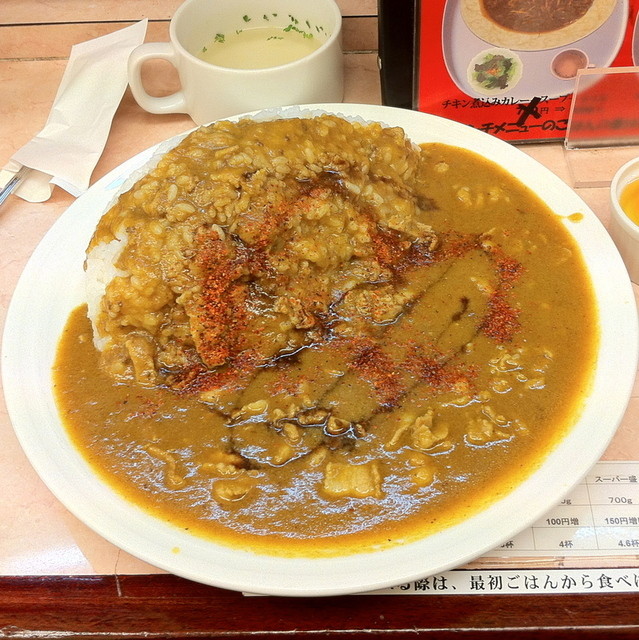 閉店 マンモスカレー 明大前店 明大前 カレーライス 食べログ