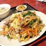 中華料理 家宴 - Ａ定食：チャーシューと玉子炒め定食