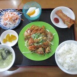 中華食彩 錦琳 - 油淋鶏定食 880円（税込）。　　　　　2020.01.05