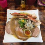 麺屋 裕 - 元旦限定 蟹塩そばスペシャル 1,500円