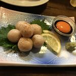 遊酒食堂 宇都宮 - 朝締め鶏の生つくね