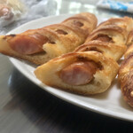 粉とクリーム - 断面に着目する。