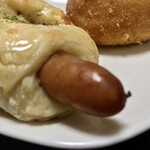 粉とクリーム - 先端に着目する。