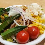 デンバー プレミアム - 盛り過ぎたサラダ