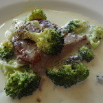 Trattoria La Luce - 4月1日　Cランチ　子牛のゴルゴンゾーラソース