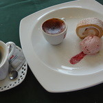 Trattoria La Luce - 4月1日　Cランチ　デザート＆コーヒー