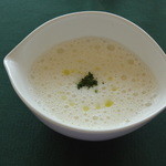 Trattoria La Luce - 4月1日　Cランチ　ジャガイモのポタージュ