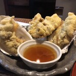 だんらん処 心 - 牡蠣の天ぷら