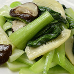 Stir-fried bok choy