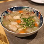 モツ酒場 kogane - 白い牛スジ煮込み