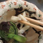 恵比寿　くろいわ - 白魚も美味しかった。