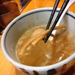 蕾 - 【2020.1.8(水)】特製煮干しつけ麺(並盛・200g)1,180円のメンマ