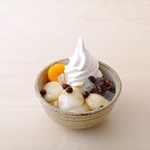 つきたて本舗 福はうち - クリームあんみつ 490円