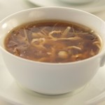 Shark fin soup with chicken