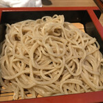 太田屋 - ミニ天丼Sの冷たい蕎麦