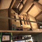 Alba - 天井の見事な梁