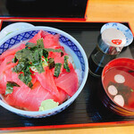 たちばな家 - ミニまぐろ丼 大 770円