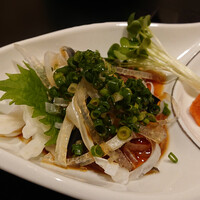 フグ料理　徳福 - てっぴの湯引き