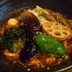 一文字カリー店 - 【2012年03月】ベーコンエッグのアップ。