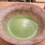 恵比寿　くろいわ - 抹茶で頂きました。