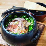Kurasu Washoku Noboru - 真鯛の炊き込みご飯