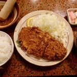 Hayashiya - 特上ロースカツ定食　1380円