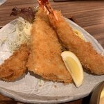 食べ処 燦々三かみ - ミックスフライ