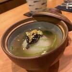 日本料理 たかむら - 鶏大福 ベステルキャビアのせ