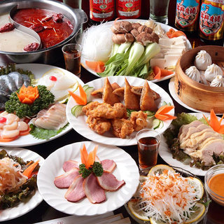 実力派シェフによる本格中華料理を食べ尽くす多彩なコース