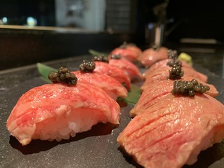 EBISUYA - 肉寿司盛り合わせ
