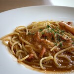 puremiopietoro - 蟹と蟹味噌のスパゲティ