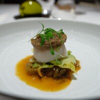 ル　ピニョン - ホタテ･黒オリーブ･ピぺラード