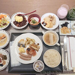 kuraumpurazahoteruokayama - 朝食ビュッフェ