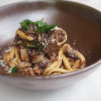 スパゲッティ　和牛のラグー