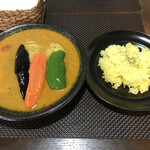 しっぽ - チキンココカレー