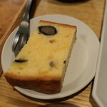 カフェレストラン やよい - （2019/12月）「お茶漬け膳」の黒豆パウンド