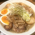 四つ木5丁目ラーメン - 塩チャーシューメン&大盛り