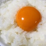 Mizuho Famu - 先に泡立てた白身をご飯に混ぜ混ぜしてから、黄身をトッピング(*≧∀≦*)