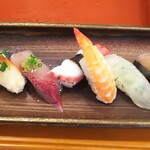 玄海鮨 - 竹にぎり（1000円）＋サバ（150円）