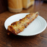 長田うどん - ごぼう天(?)