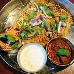 エリックサウスマサラダイナー - チキンビリヤニ サイズM ランチ